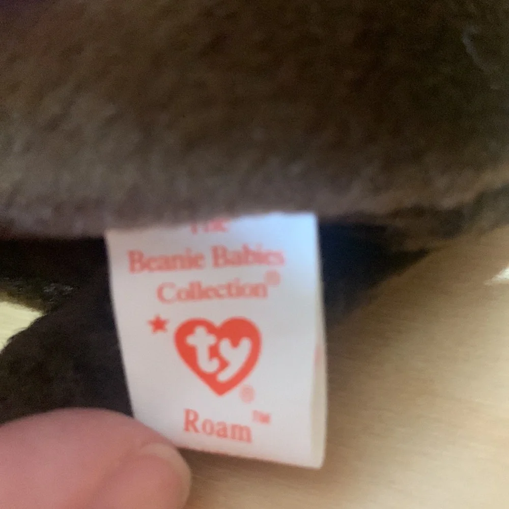 Roam.   Beanie Baby. Buffalo